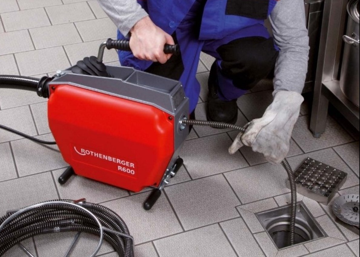 Professional drain cleaning service